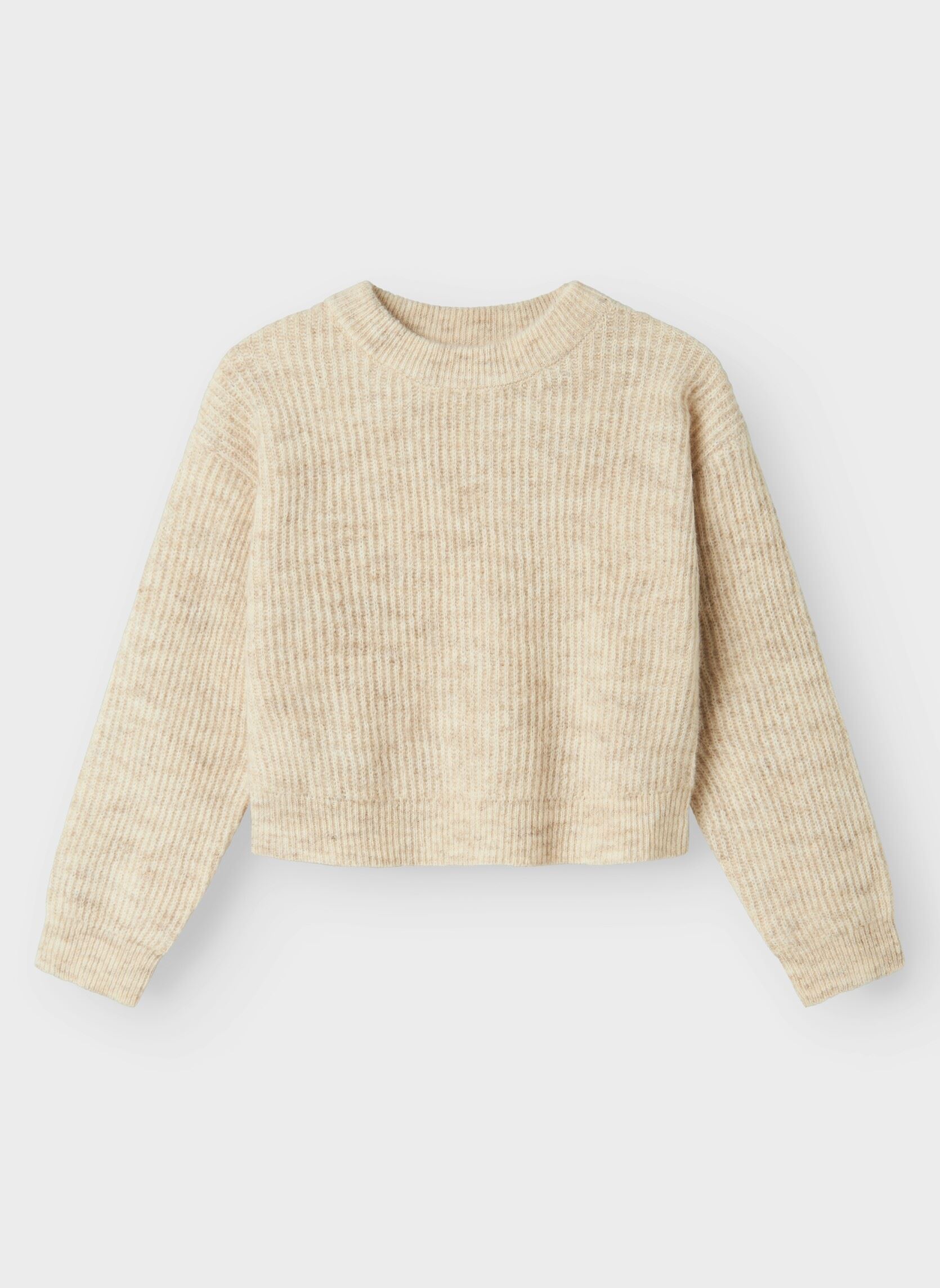Pulls Nkfholly Ls Boxy Short Knit Noos fille beige Name it Pulls Nkfholly Ls Boxy Short Knit Noos fille beige PURE CASHMERE