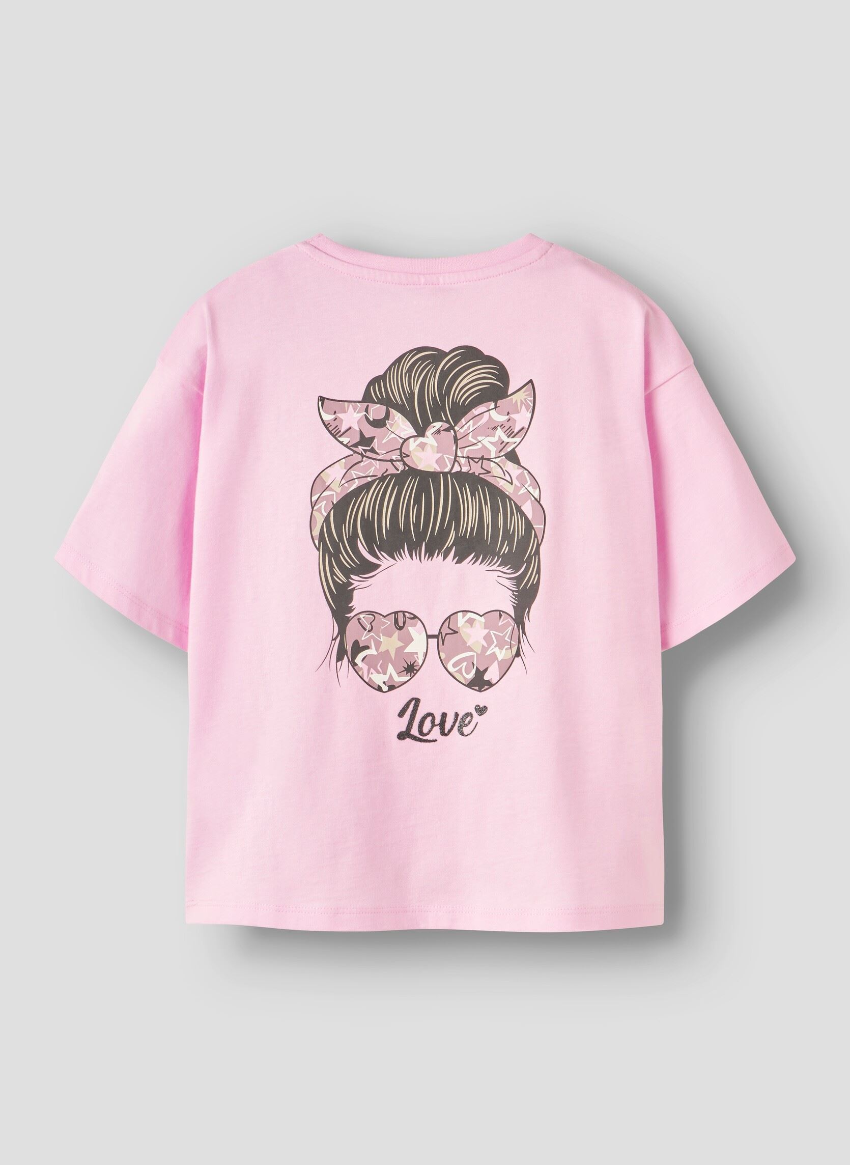 Tee-shirts manches courtes Nkfnaomi Ss Rlx Top Ps fille rose Name it Tee-shirts manches courtes Nkfnaomi Ss Rlx Top Ps fille rose SWEET DREAMS