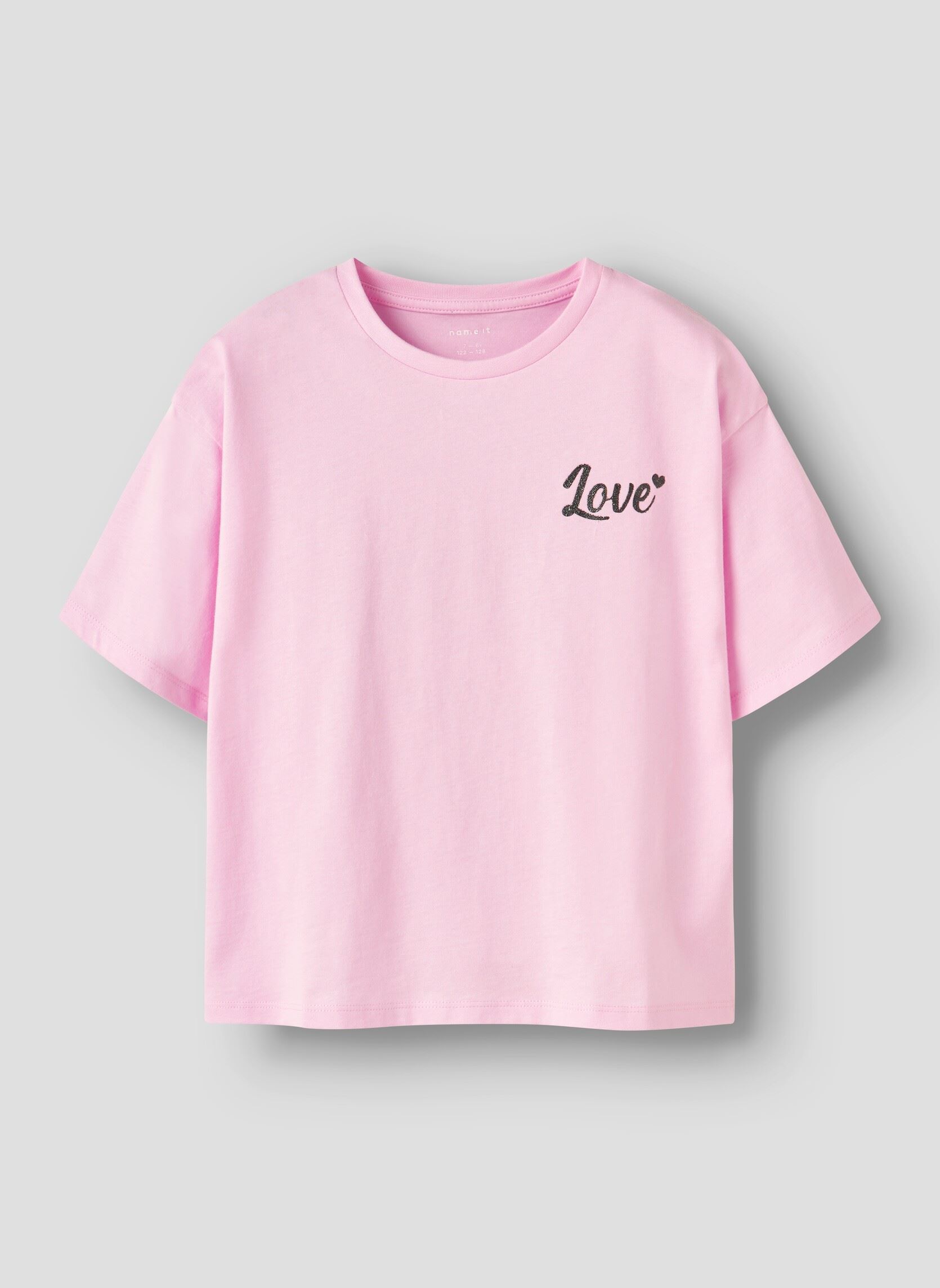 Tee-shirts manches courtes Nkfnaomi Ss Rlx Top Ps fille rose Name it Tee-shirts manches courtes Nkfnaomi Ss Rlx Top Ps fille rose SWEET DREAMS