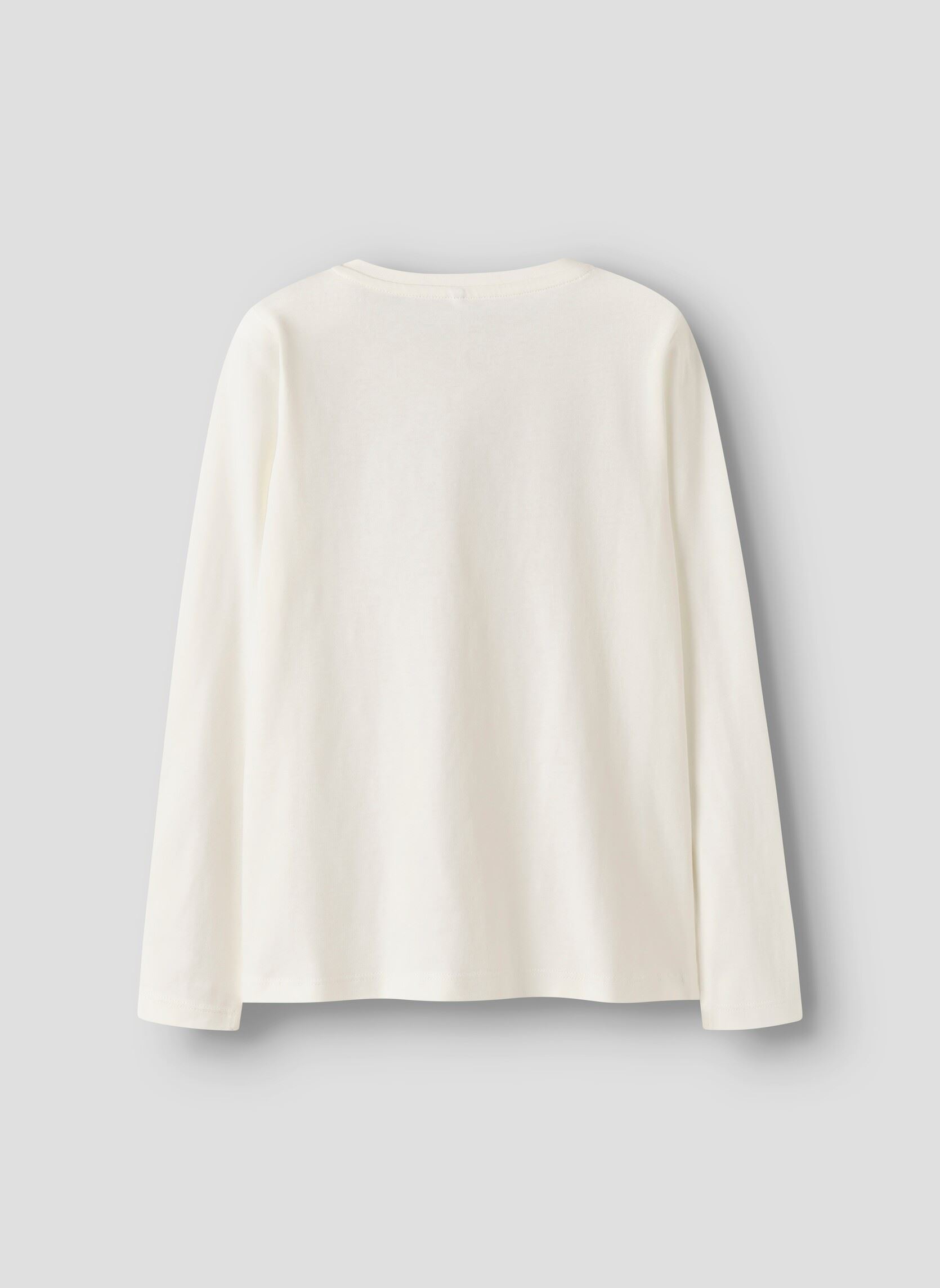 Tee-shirts manches longues Nkfnela Ls Top fille blanc Name it Tee-shirts manches longues Nkfnela Ls Top fille blanc CLOUD DANCER