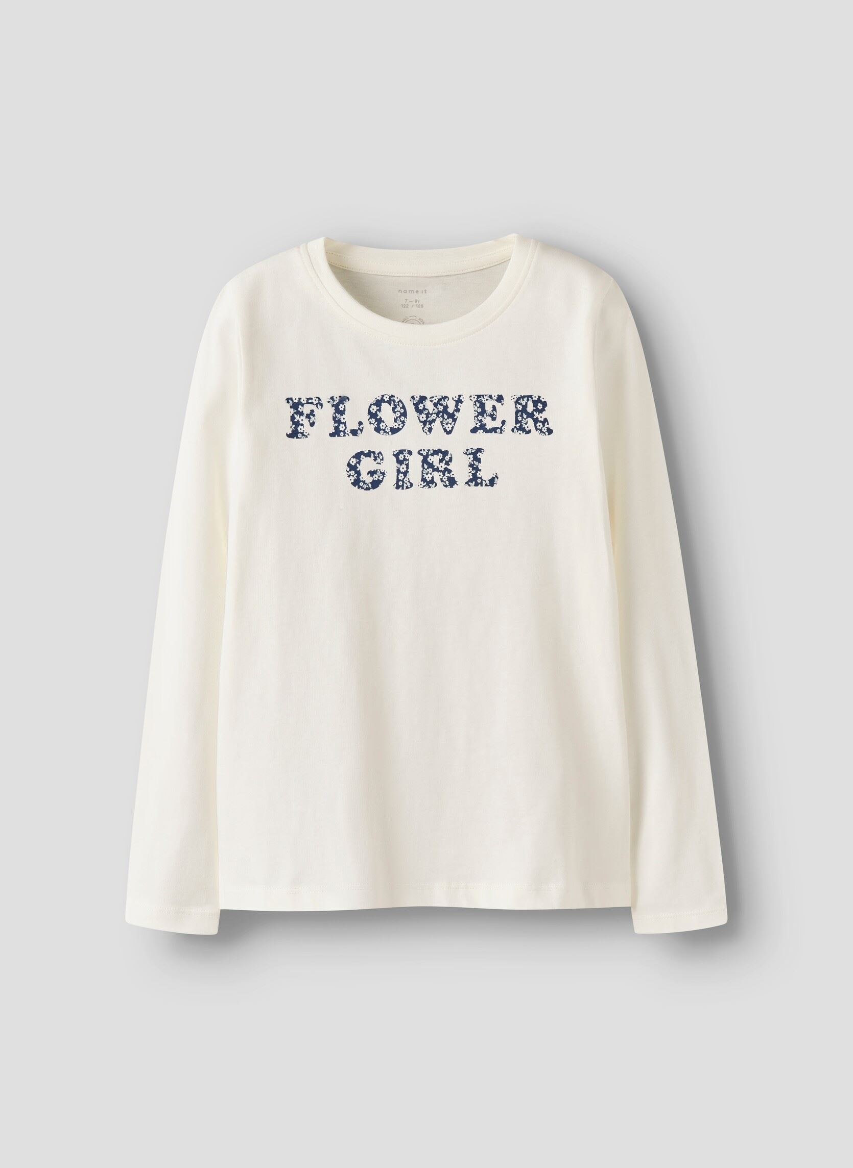 Tee-shirts manches longues Nkfnela Ls Top fille blanc Name it Tee-shirts manches longues Nkfnela Ls Top fille blanc CLOUD DANCER