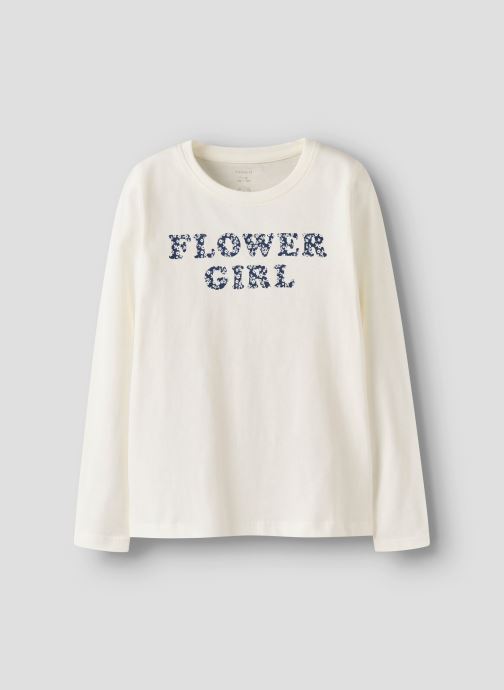 Name it Tee-shirts manches longues Nkfnela Ls Top fille blanc