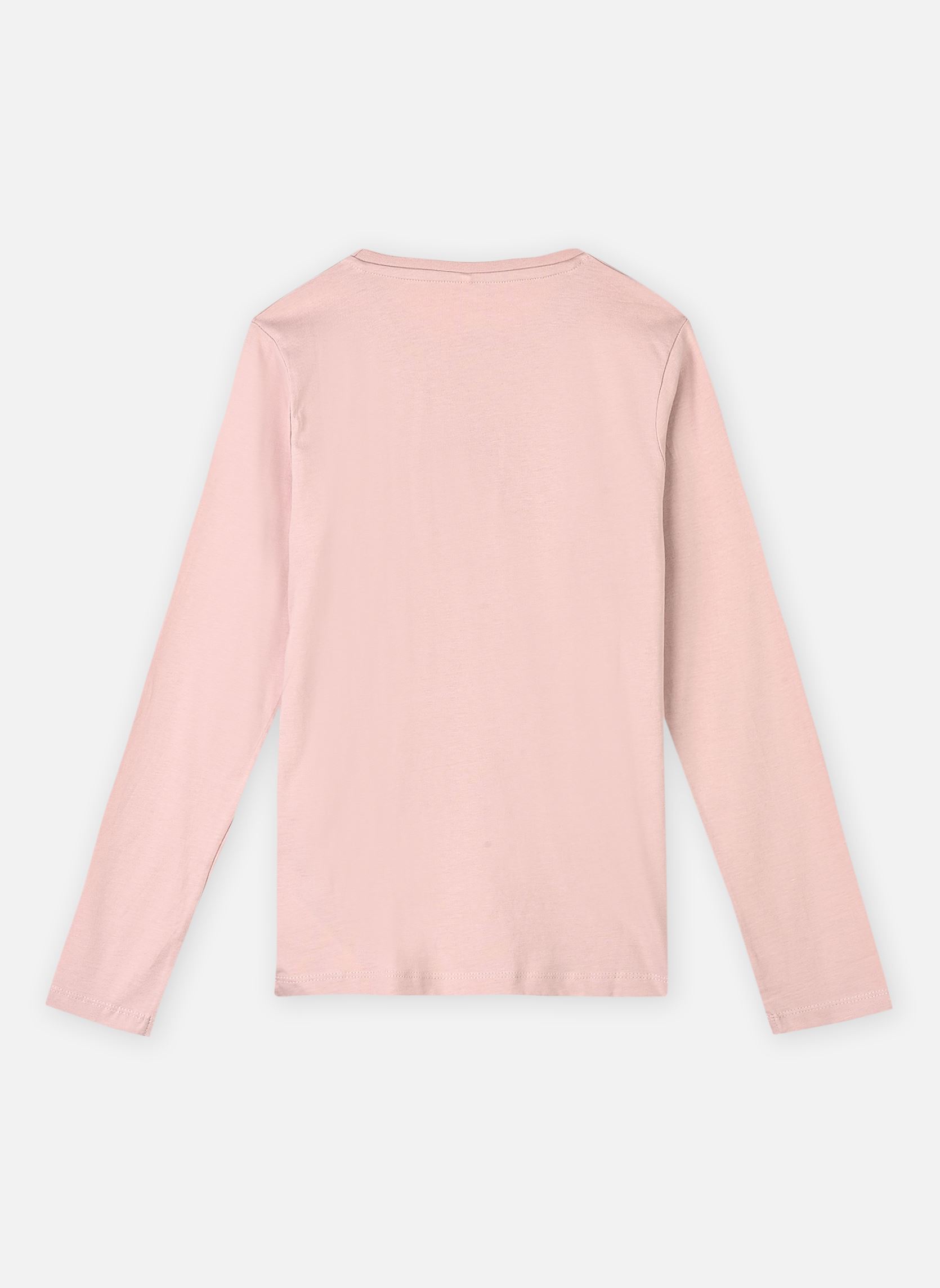 Langarm-T-Shirts Nkfnela Ls Top mädchen rosa Name it Langarm-T-Shirts Nkfnela Ls Top mädchen rosa BURNISHED LILAC