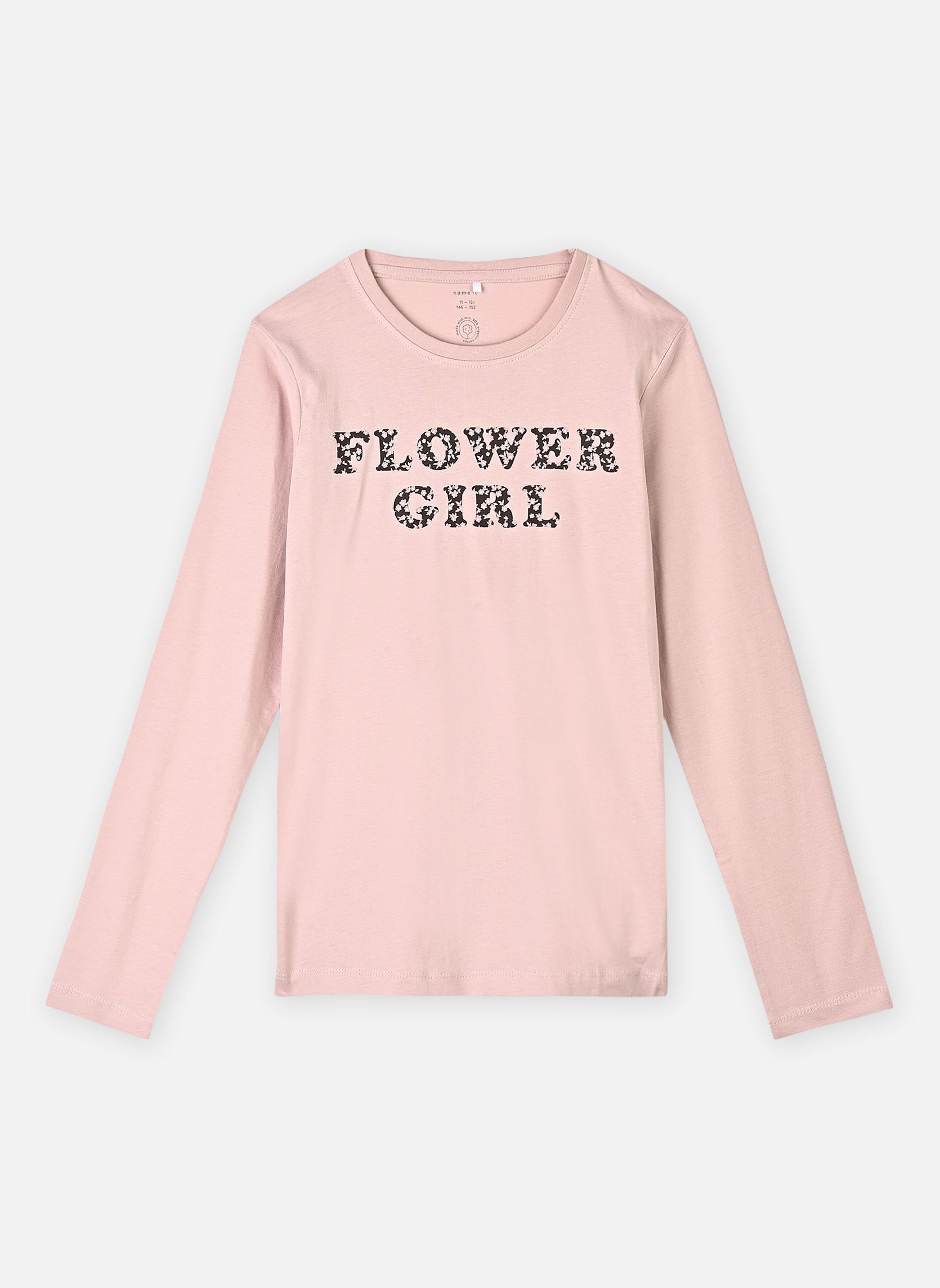 Langarm-T-Shirts Nkfnela Ls Top mädchen rosa Name it Langarm-T-Shirts Nkfnela Ls Top mädchen rosa BURNISHED LILAC