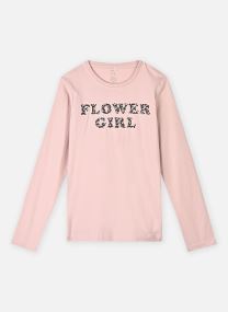 Tee-shirts manches longues Nkfnela Ls Top fille blanc