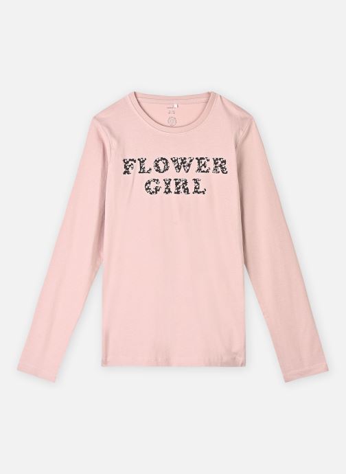 Name it T-shirts met lange mouwen Nkfnela Ls Top meisjes roze