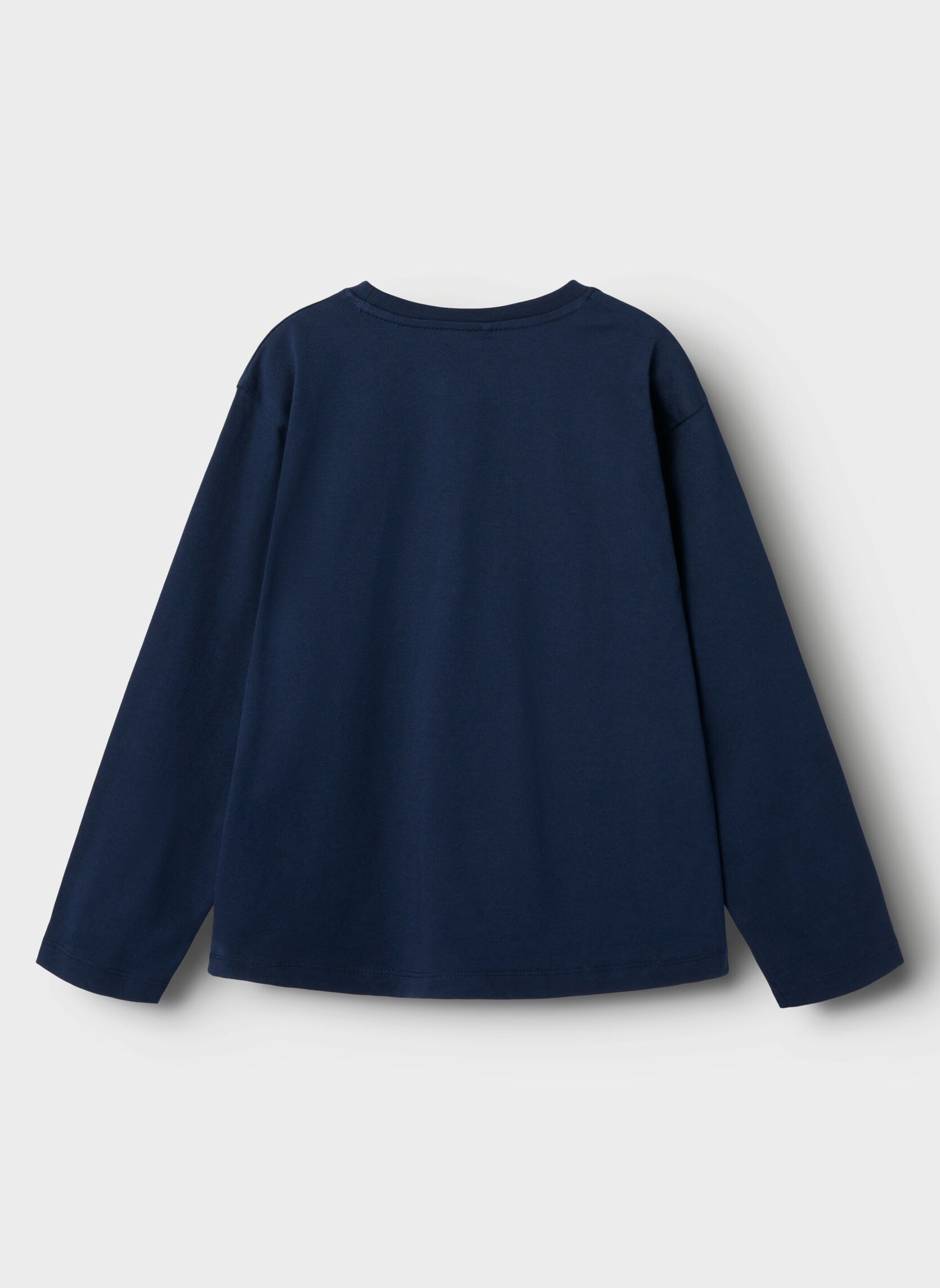Tee-shirts manches longues Nkmalvi Dragonb Ls Nreg Top Box Vde garçon bleu Name it Tee-shirts manches longues Nkmalvi Dragonb Ls Nreg Top Box Vde garçon bleu Navy Blazer