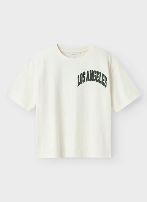 Name it Kurzarm-T-Shirts Nkmnoa Ss Rlx Top Ps jungen weiß