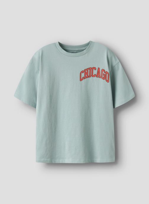 Name it Kurzarm-T-Shirts Nkmnoa Ss Rlx Top Ps jungen grün