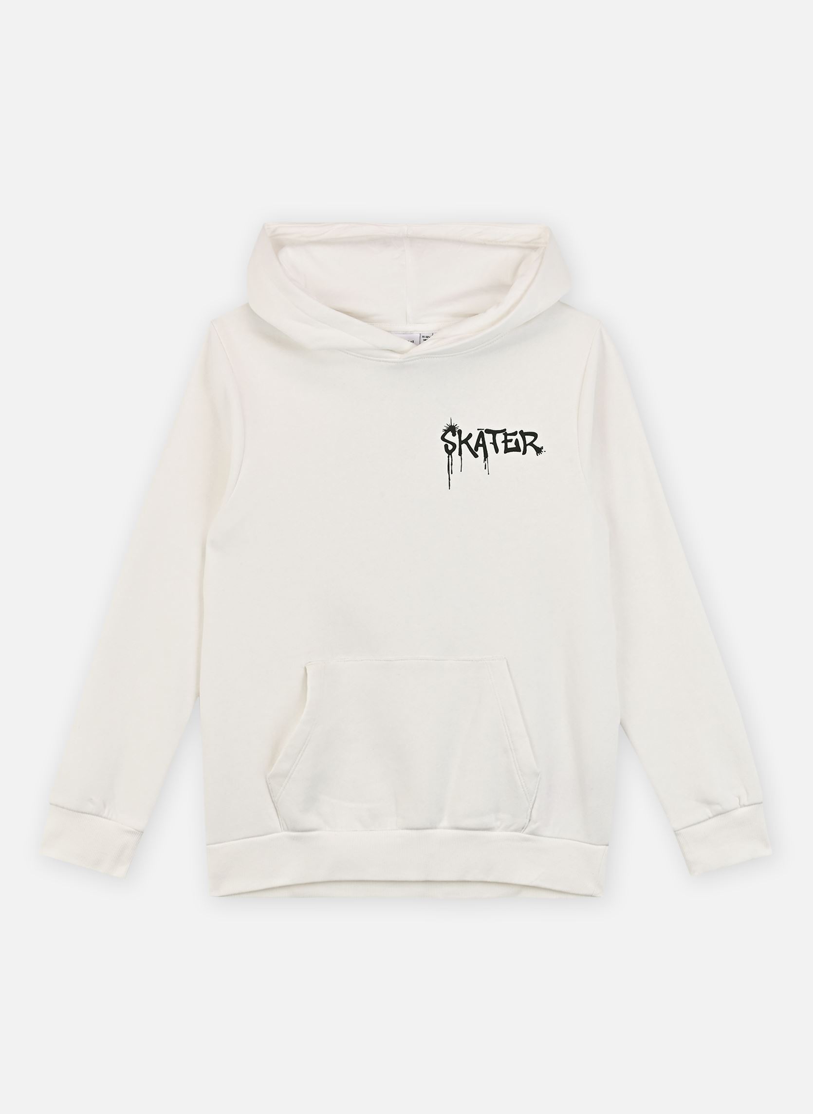 Sweats à capuche Nkmnole Ls Swe Wh Bru Ps garçon blanc Name it Sweats à capuche Nkmnole Ls Swe Wh Bru Ps garçon blanc CLOUD DANCER