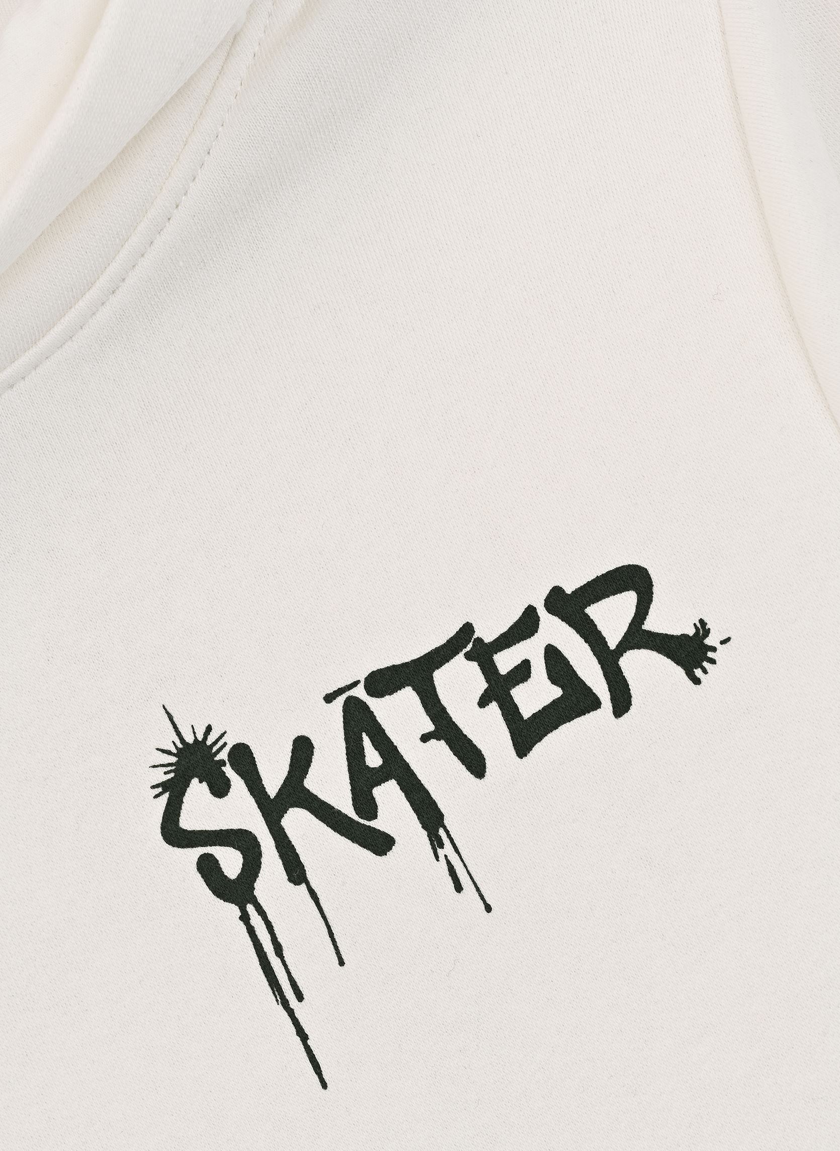 Sweats à capuche Nkmnole Ls Swe Wh Bru Ps garçon blanc Name it Sweats à capuche Nkmnole Ls Swe Wh Bru Ps garçon blanc CLOUD DANCER