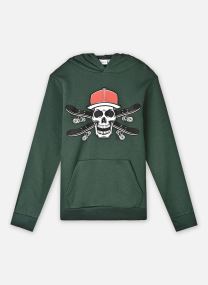 Sweats à capuche Nkmnole Ls Swe Wh Bru Ps garçon vert