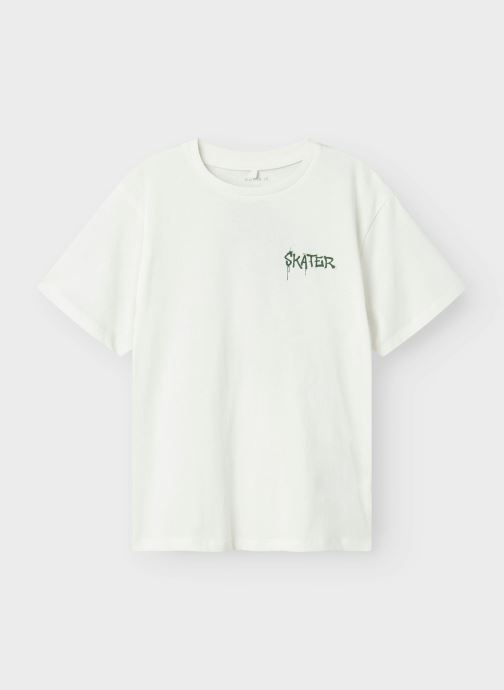 Name it Tee-shirts manches courtes Nkmnotti Ss Nreg Top Ps Noos garçon blanc