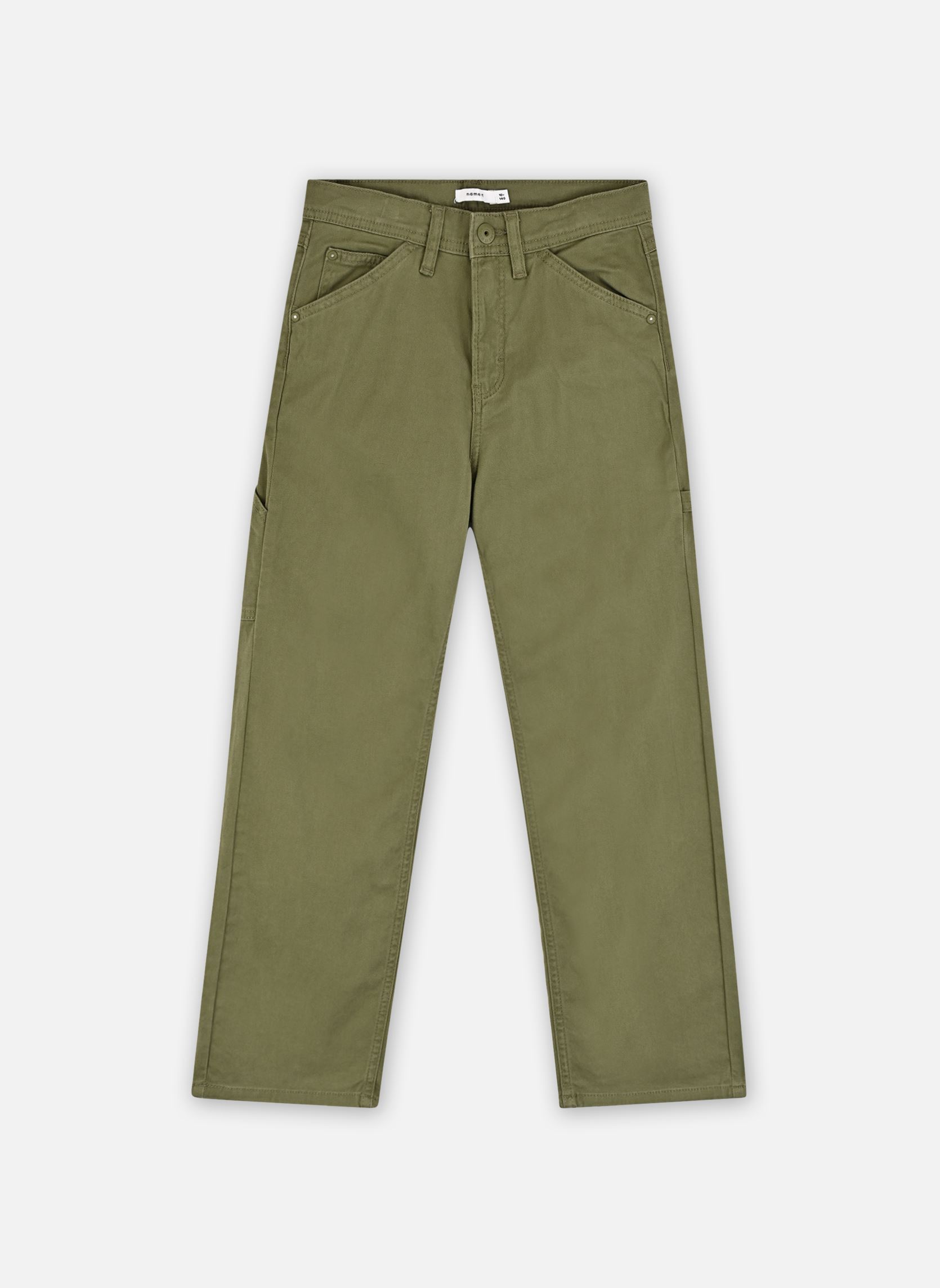 Broeken Nkmryan Straight Twill Pant 1880-Ax Noos jongens groen Name it Broeken Nkmryan Straight Twill Pant 1880-Ax Noos jongens groen Deep Lichen Green