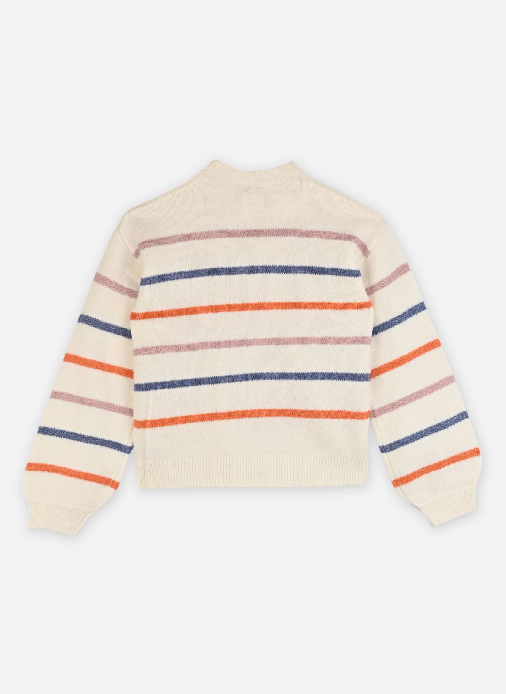 Pullover Nkfolenska Ls Knit Box mädchen weiß Name it Pullover Nkfolenska Ls Knit Box mädchen weiß CLOUD DANCER
