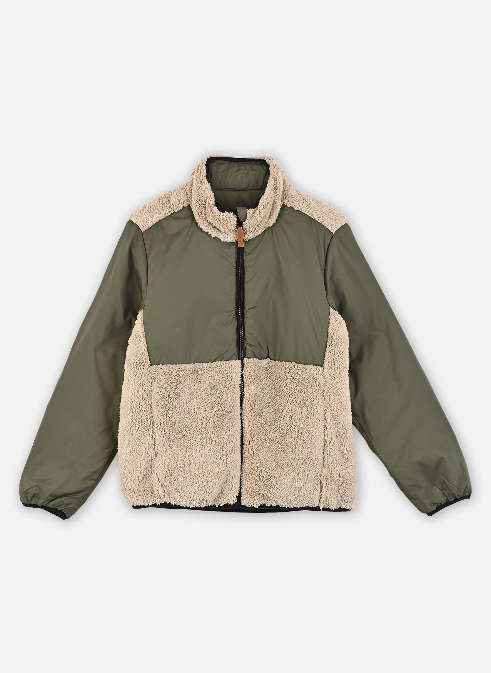 Jacken Nkmmagnus Sherpa Jacket Rev jungen grün Name it Jacken Nkmmagnus Sherpa Jacket Rev jungen grün Beetle