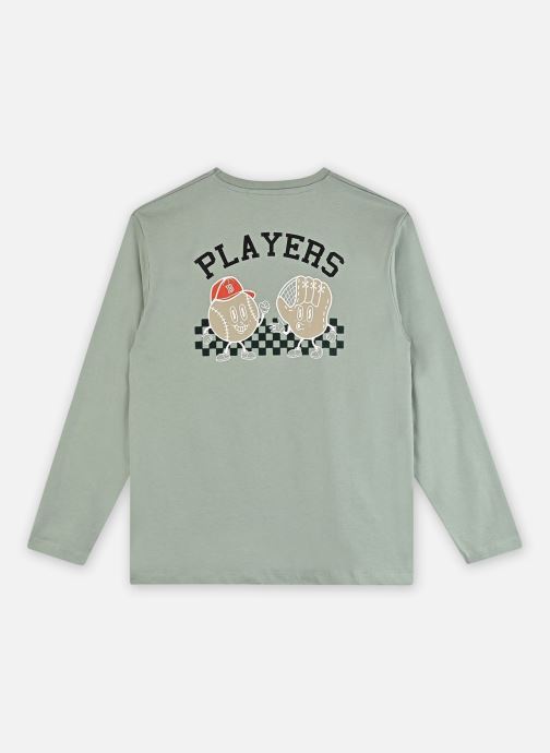Name it Langarm-T-Shirts Nkmothon Ls Nreg Top Ps jungen grün