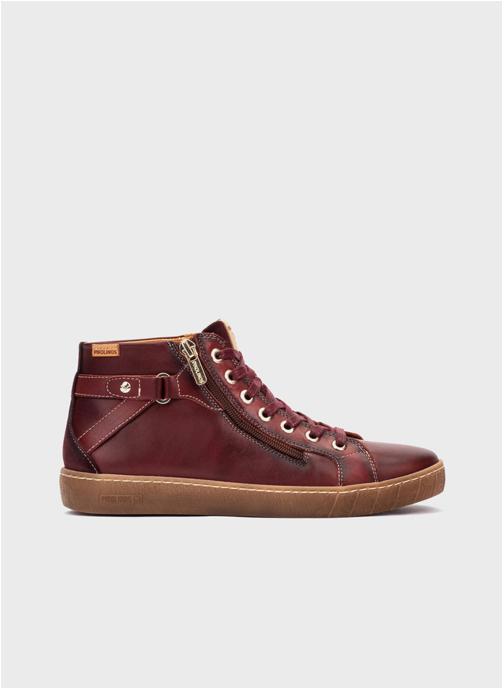 Pikolinos Baskets basses LANZAROTE femme rouge