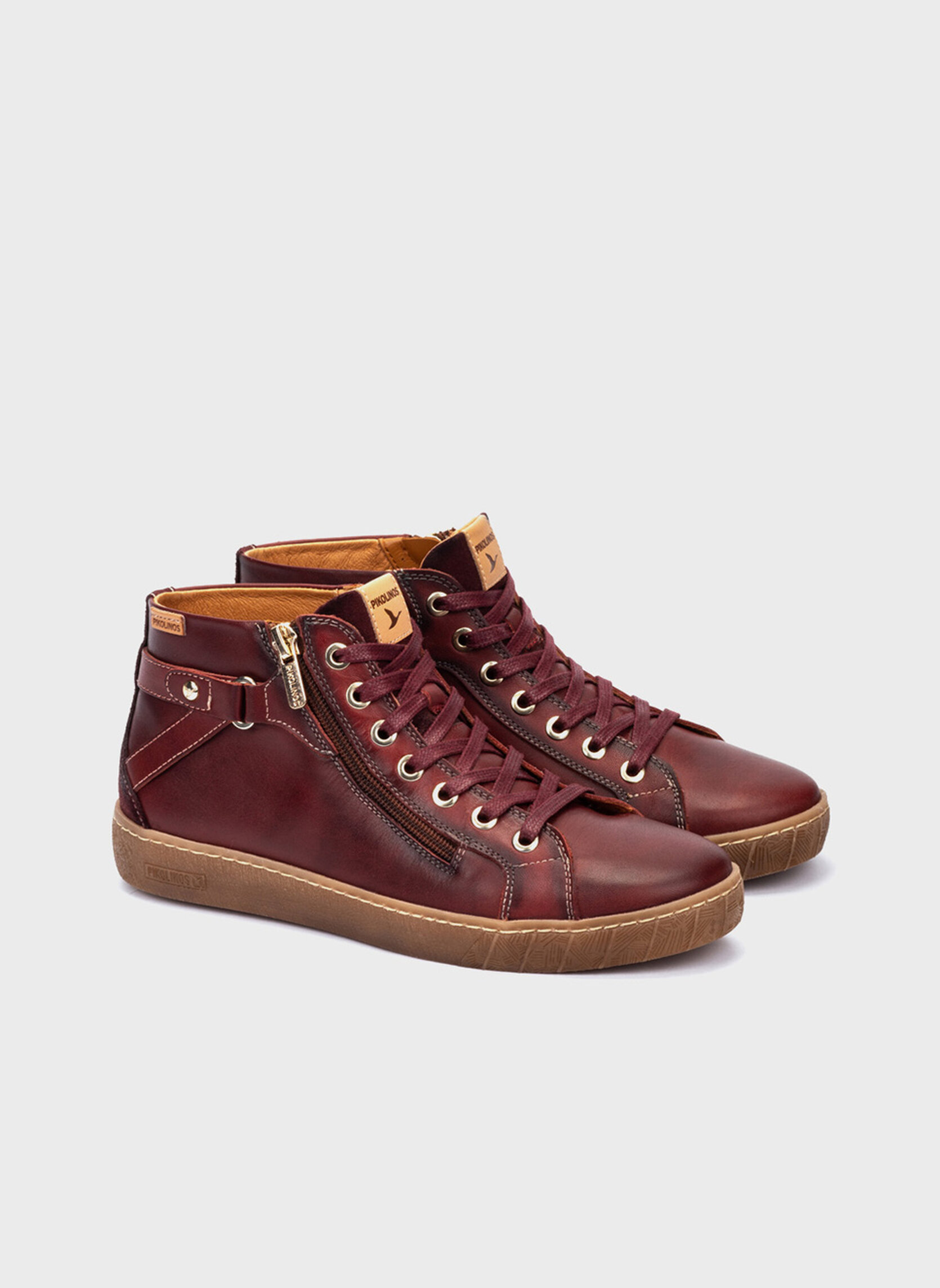 Baskets basses LANZAROTE femme rouge Pikolinos Baskets basses LANZAROTE femme rouge Rouge