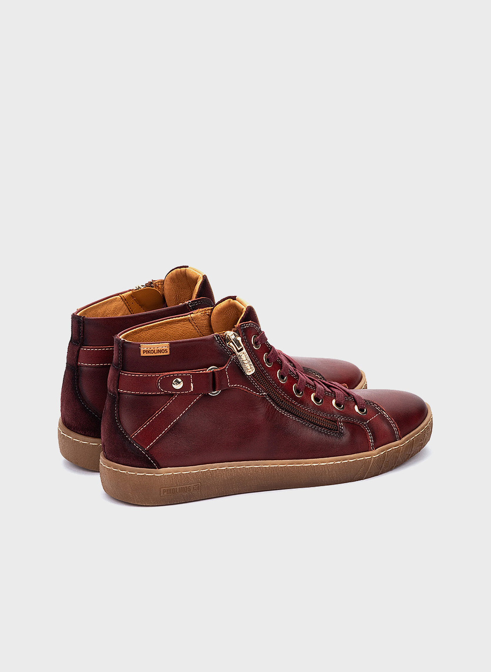 Baskets basses LANZAROTE femme rouge Pikolinos Baskets basses LANZAROTE femme rouge Rouge