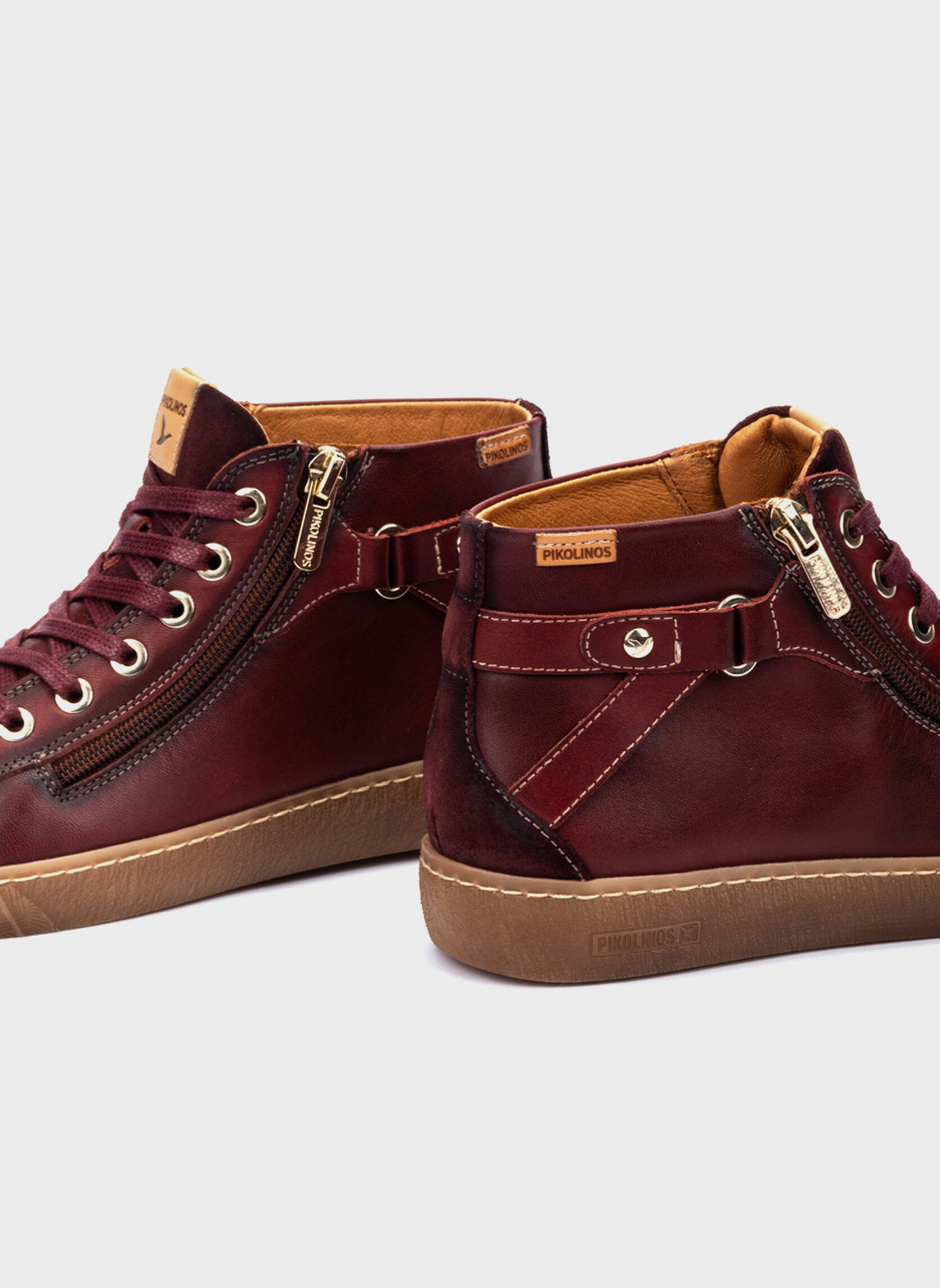 Baskets basses LANZAROTE femme rouge Pikolinos Baskets basses LANZAROTE femme rouge Rouge