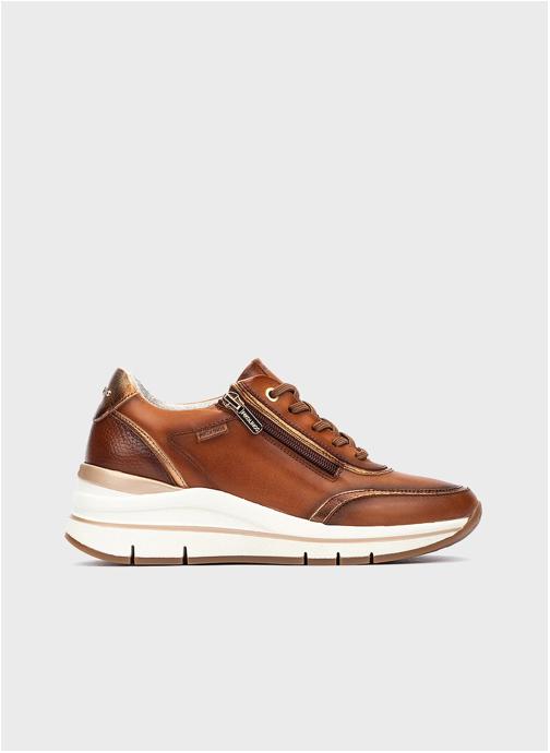 Pikolinos Baskets basses GIRONA femme marron