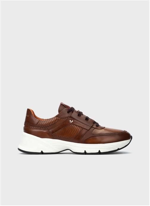 Martinelli Baskets basses NORWICH homme marron