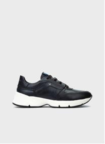 Baskets basses NORWICH homme bleu