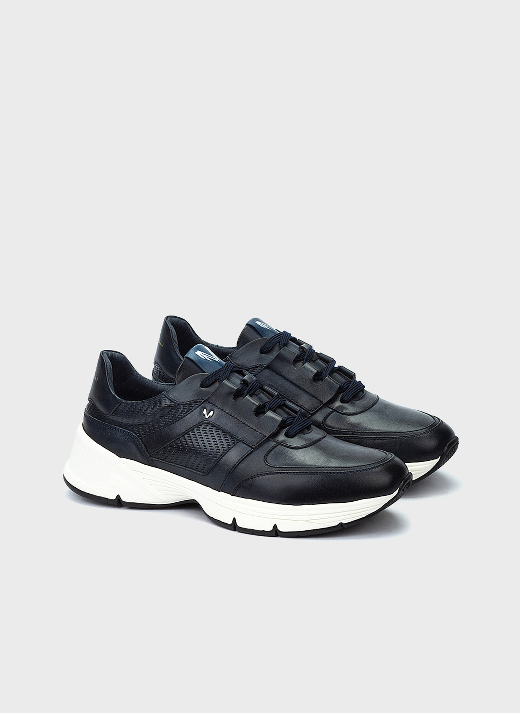 Baskets basses NORWICH homme bleu Martinelli Baskets basses NORWICH homme bleu Bleu