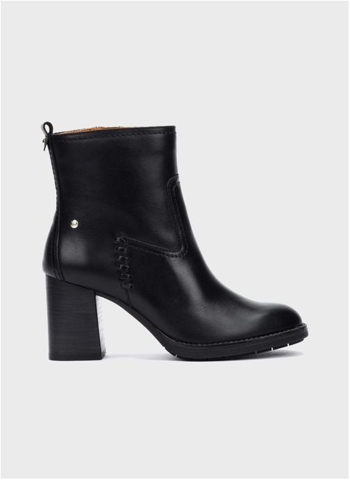 Pikolinos Bottines basses Bottines à talon cuir PALENCIA femme noir