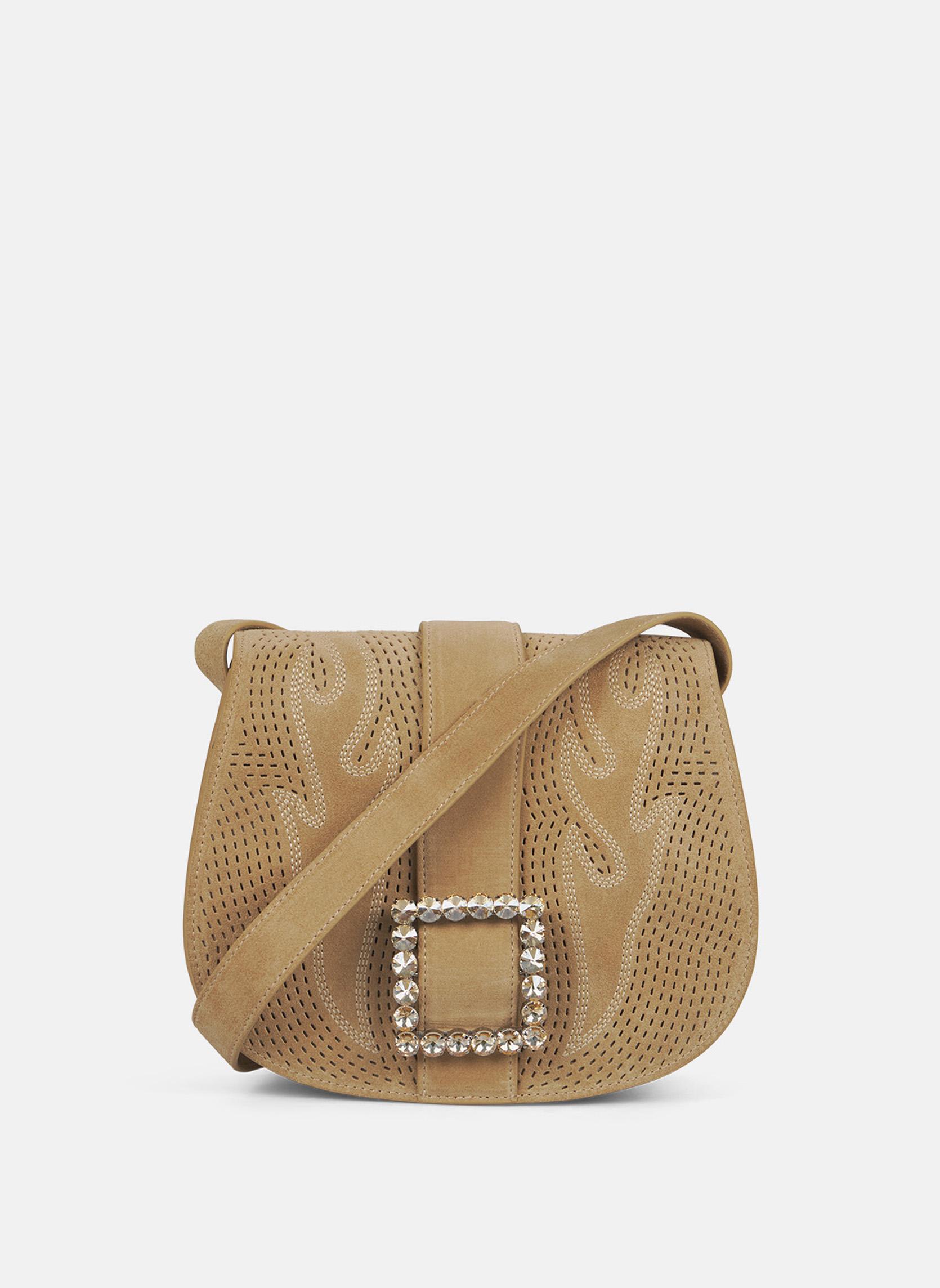 Camel Journey Sac Bandoulière Cuir Synthétique Beige Sand – Compact Élégant 19,5 X 22 X 4 Cm, Nylon Résistant