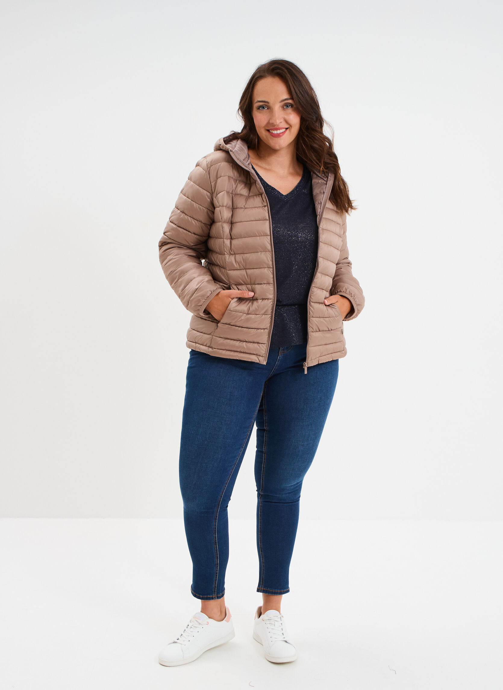 Doudounes Doudoune - MOD3_COCOON_RCRE femme beige CREEKS Doudounes Doudoune - MOD3_COCOON_RCRE femme beige Beige