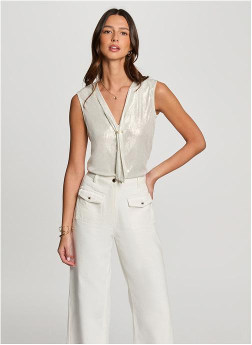 Morgan Débardeurs 251-DMYLENE femme argent