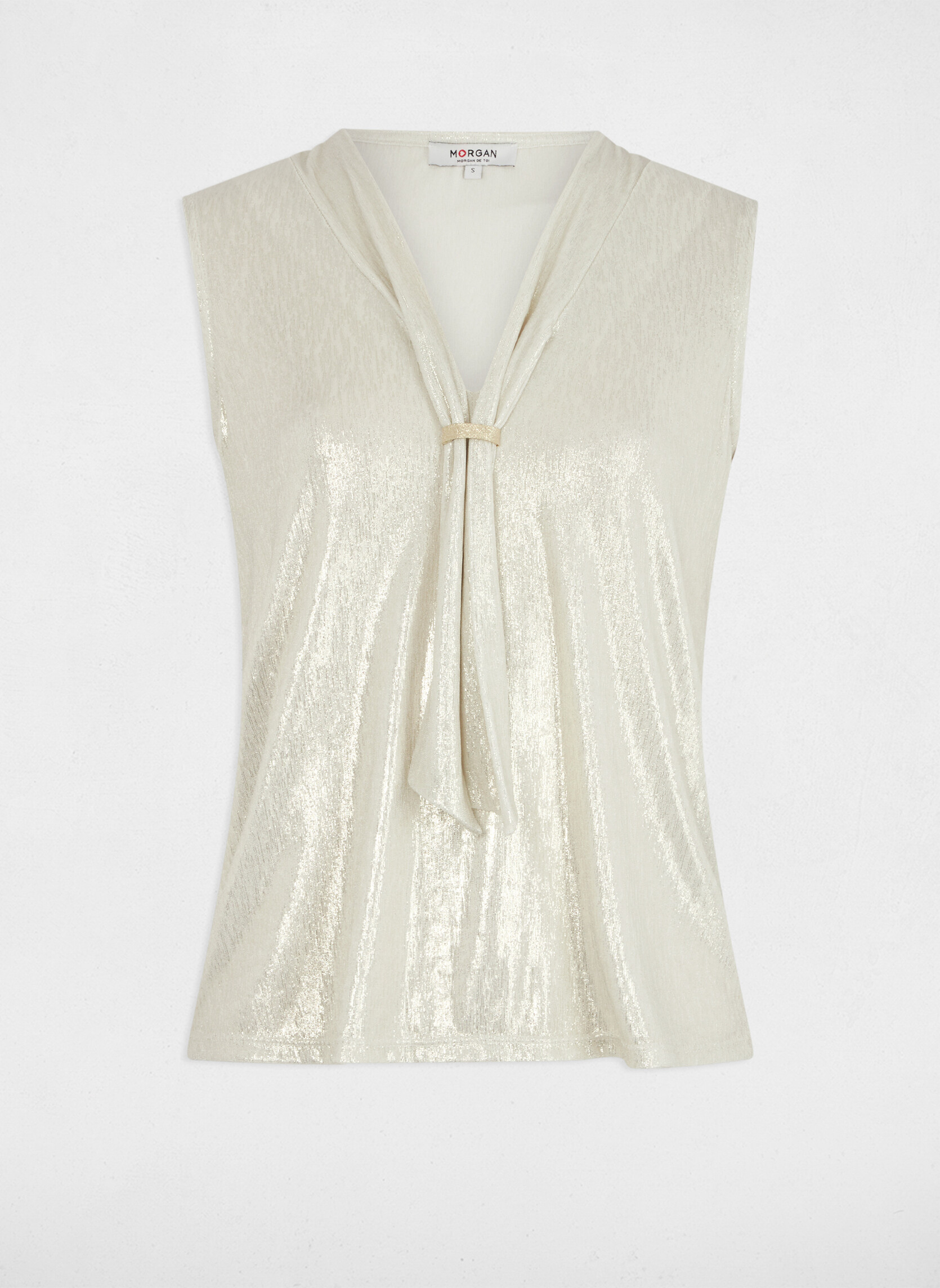 Débardeurs 251-DMYLENE femme argent Morgan Débardeurs 251-DMYLENE femme argent Argent