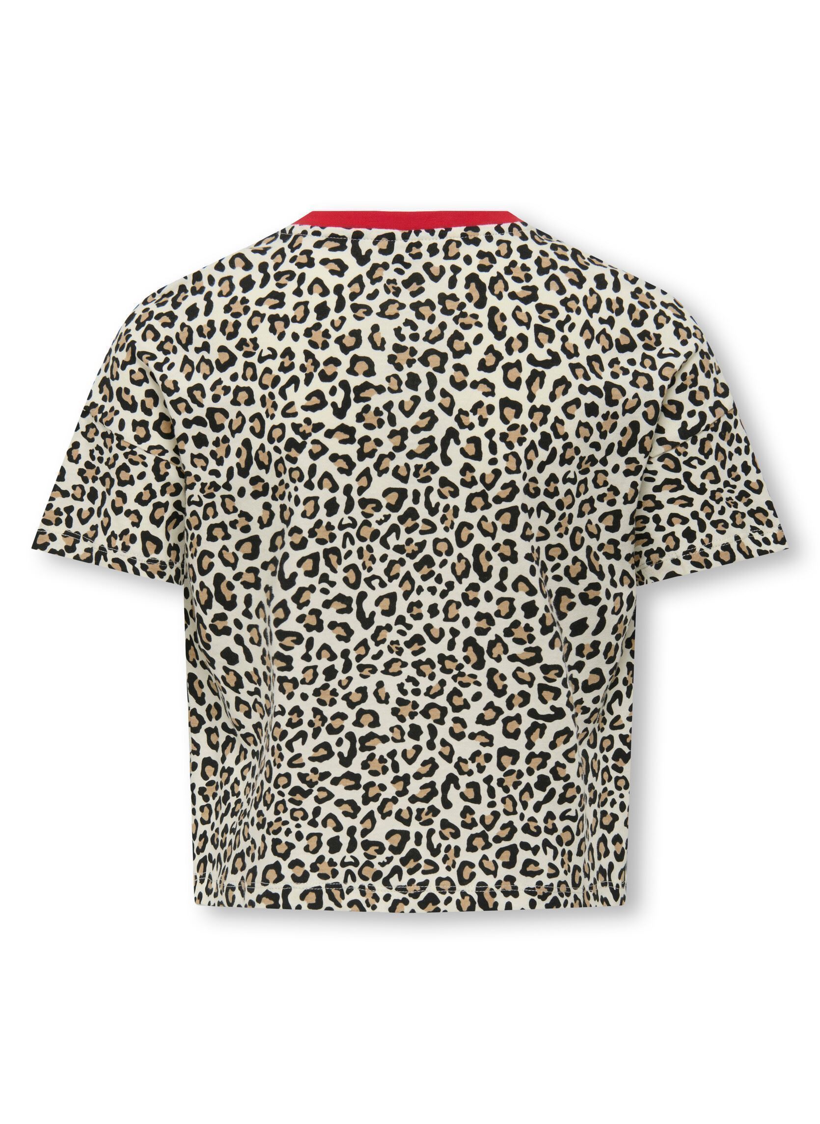 Tee-shirts manches courtes Koganna Life Ss Leo Top Cs Jrs fille blanc Kids Only Tee-shirts manches courtes Koganna Life Ss Leo Top Cs Jrs fille blanc ANTIQUE WHITE