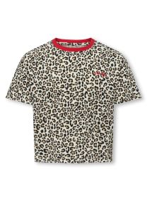 Tee-shirts manches courtes Koganna Life Ss Leo Top Cs Jrs fille blanc Kids Only Tee-shirts manches courtes Koganna Life Ss Leo Top Cs Jrs fille blanc ANTIQUE WHITE