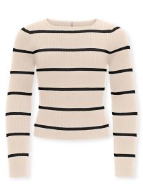 Pulls Kogibi Ls Rib Boatneck Cp Knt fille blanc Kids Only Pulls Kogibi Ls Rib Boatneck Cp Knt fille blanc WHITECAP GRAY