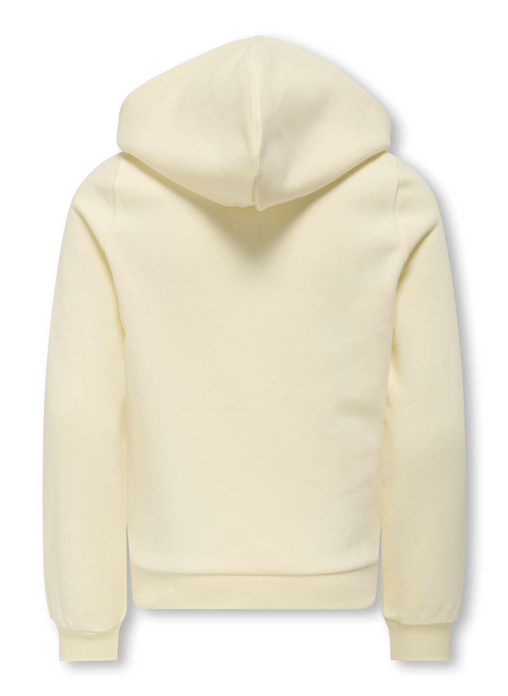 Kapuzenpullover Kognoomi-Vinta Label Ls Hood Cs Swt Noos mädchen weiß Kids Only Kapuzenpullover Kognoomi-Vinta Label Ls Hood Cs Swt Noos mädchen weiß ANTIQUE WHITE