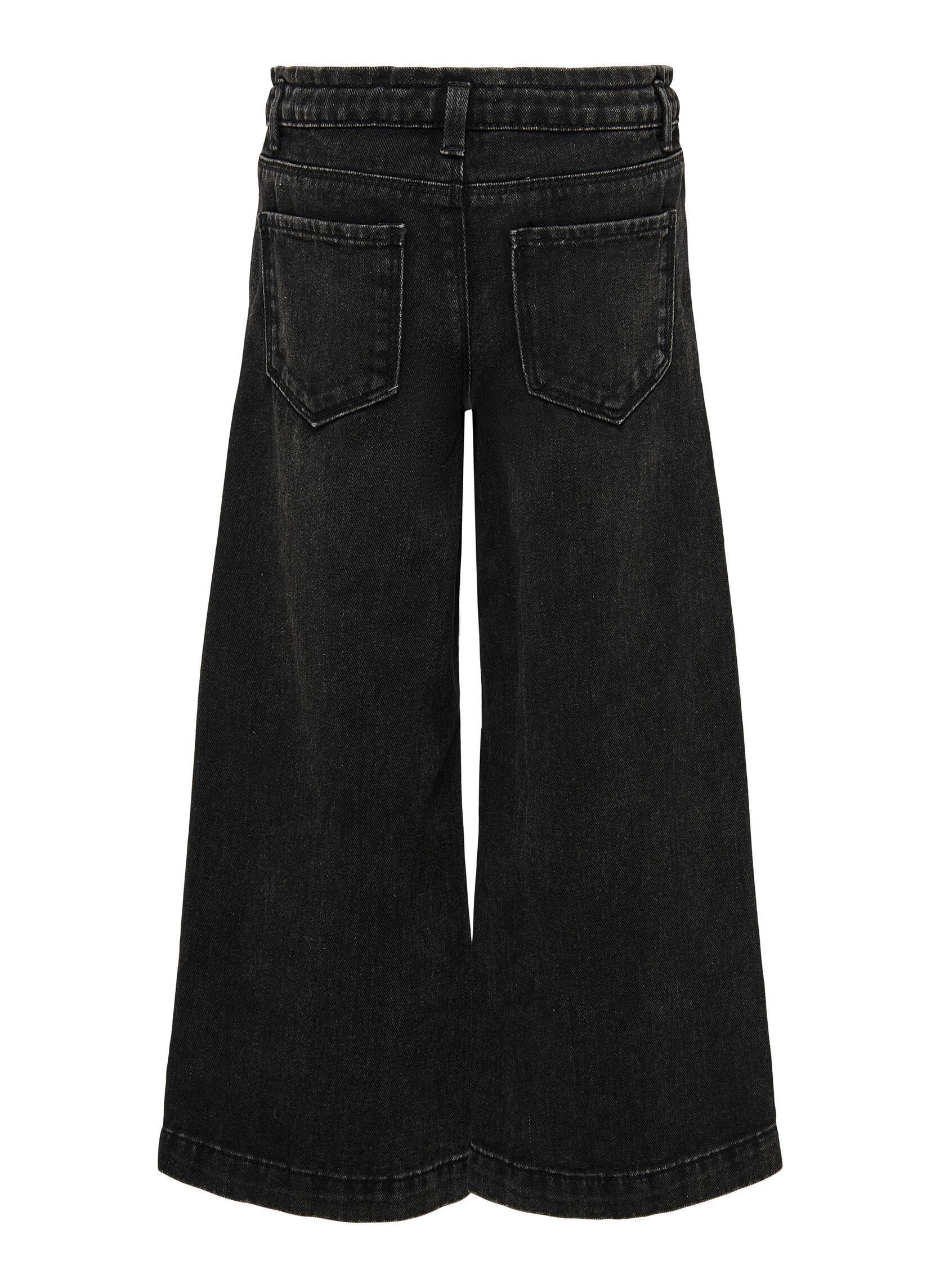 Jeans Kogcomet Wide Dnm Pim528 Noos mädchen schwarz Kids Only Jeans Kogcomet Wide Dnm Pim528 Noos mädchen schwarz Washed black