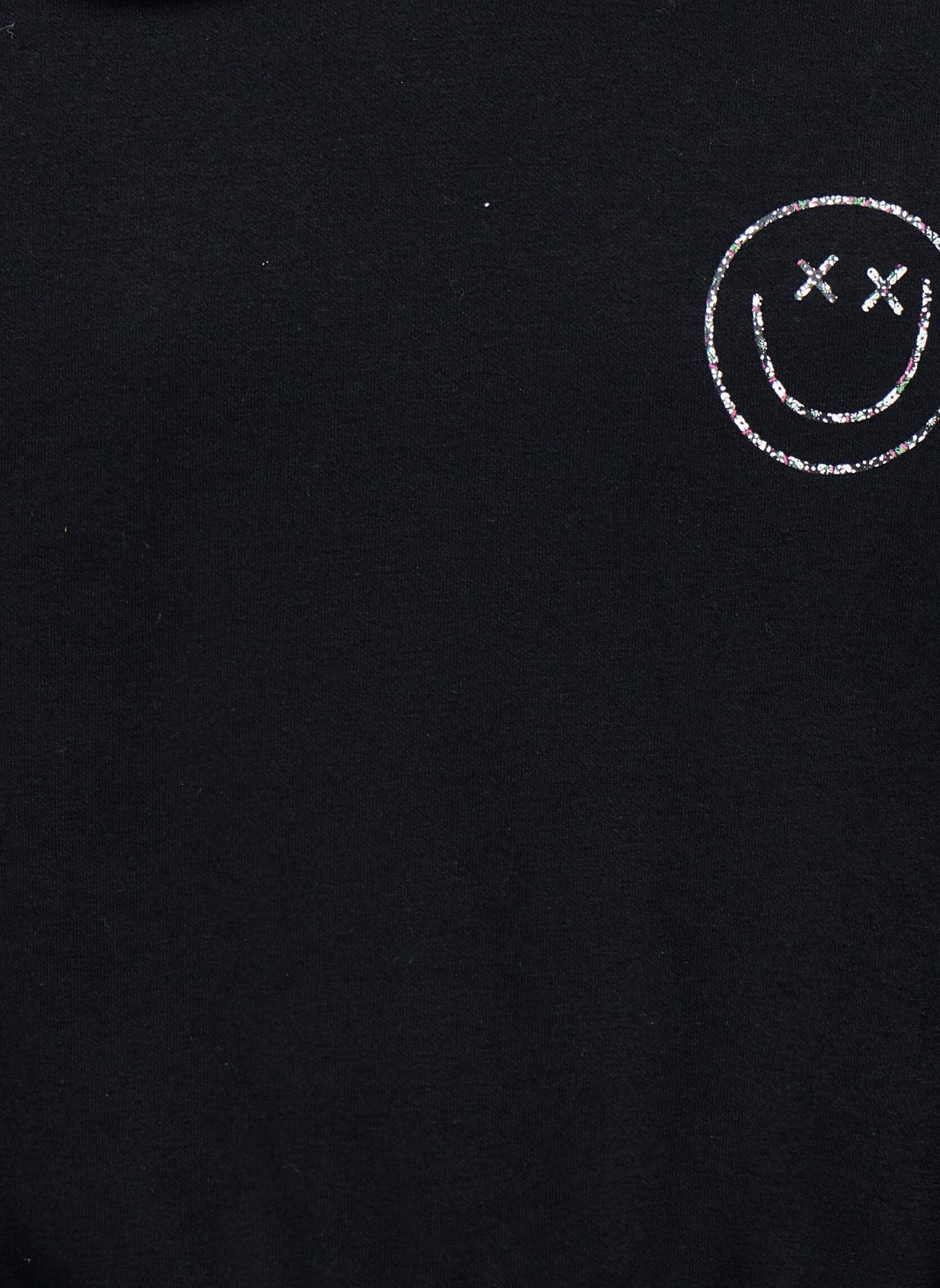 Sweats à capuche Kogcooper Life Smile L/S Hood Fr Swt fille noir Kids Only Sweats à capuche Kogcooper Life Smile L/S Hood Fr Swt fille noir BLACK