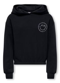 Jersey con capucha Kogcooper Life Smile L/S Hood Fr Swt niña blanco