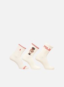 Chaussettes CLRD BR GTBX-CREW SOCK-3 PACK femme beige