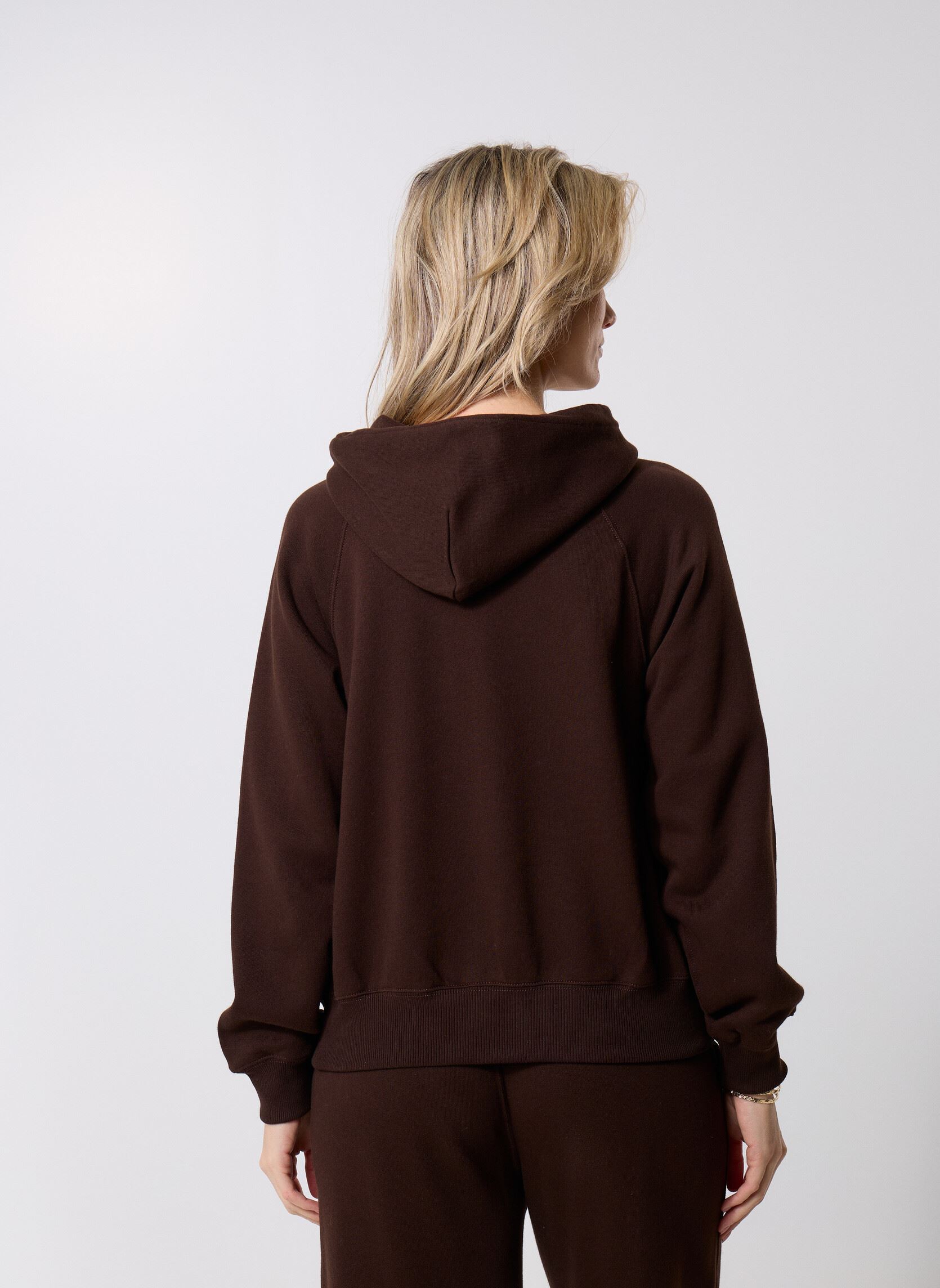Kapuzenpullover KNIT-SWEATSHIRT HOODIE damen braun Polo Ralph Lauren Kapuzenpullover KNIT-SWEATSHIRT HOODIE damen braun CIRCUIT BROWN