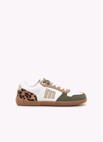 Baskets basses Sneakers Femme MTNG FREE ARIA marron femme blanc