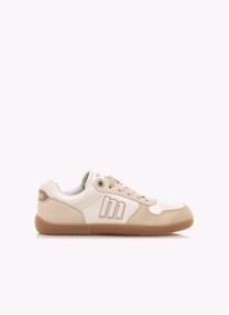 Baskets basses Sneakers Femme MTNG FREE ARIA marron femme blanc