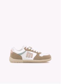 Baskets basses Sneakers Femme MTNG FREE ARIA marron femme blanc