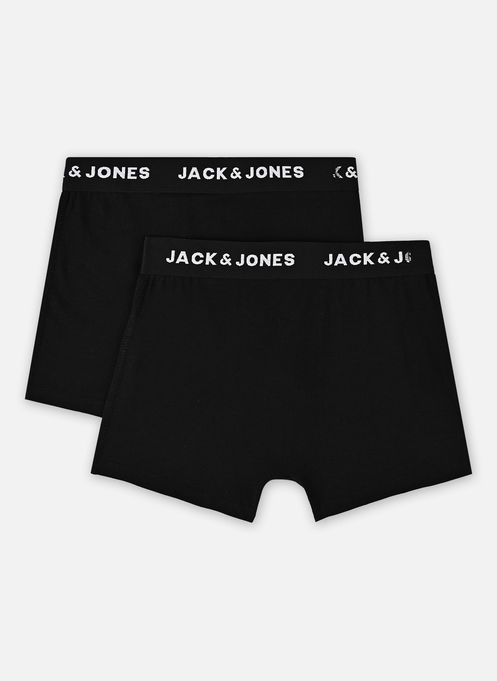 Lots sous-vêtements Jacjon Trunks 2 Pack Noos Jnr garçon noir Jack & Jones Lots sous-vêtements Jacjon Trunks 2 Pack Noos Jnr garçon noir BLACK