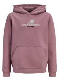 Kapuzenpullover Jcotier Front Print Sweat Hood Sn Jnr jungen rosa Jack & Jones Kapuzenpullover Jcotier Front Print Sweat Hood Sn Jnr jungen rosa GRAPE SHAKE