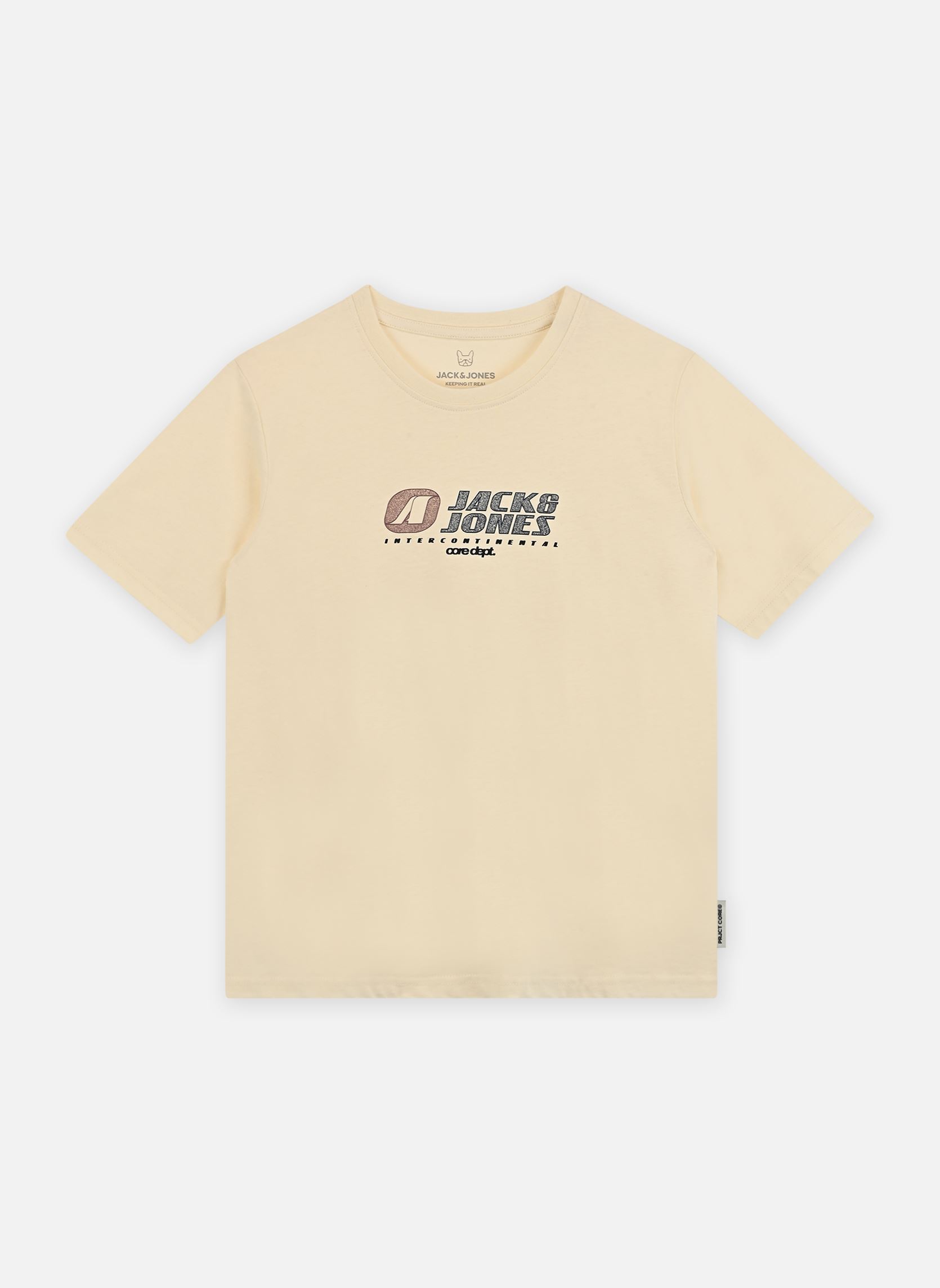 Vêtements Jack & Jones Jcotier Front Print Tee Ss Cn Sn Jnr pour Accessoires - vue 3