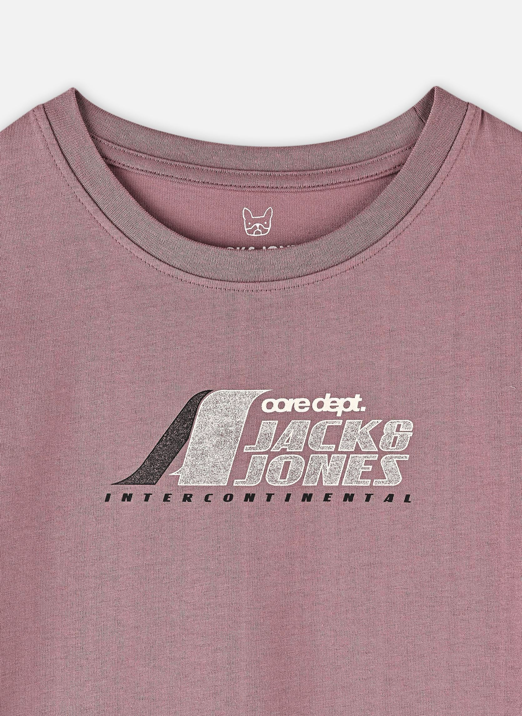 T-shirt a maniche corte Jcotier Front Print Tee Ss Cn Sn Jnr bambino rosa Jack & Jones T-shirt a maniche corte Jcotier Front Print Tee Ss Cn Sn Jnr bambino rosa GRAPE SHAKE